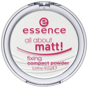 Essence - All About Matt! Fixing Compact Powder Puder 8 g WHITE
