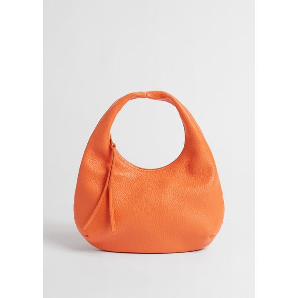 Handtasche Aus Leder - Orange