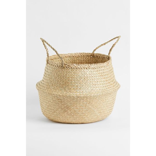 H & M - Großer, erweiterbarer Korb - Beige - Zuhause
