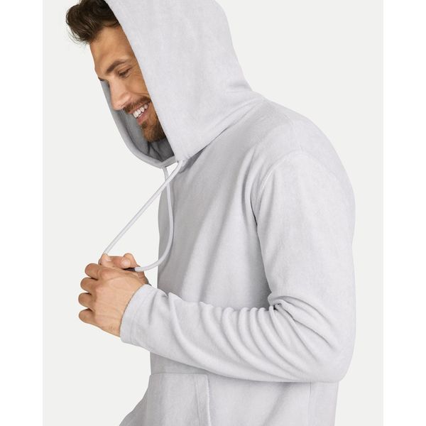 JUVIA Frottee - Hoodie Will in Grau